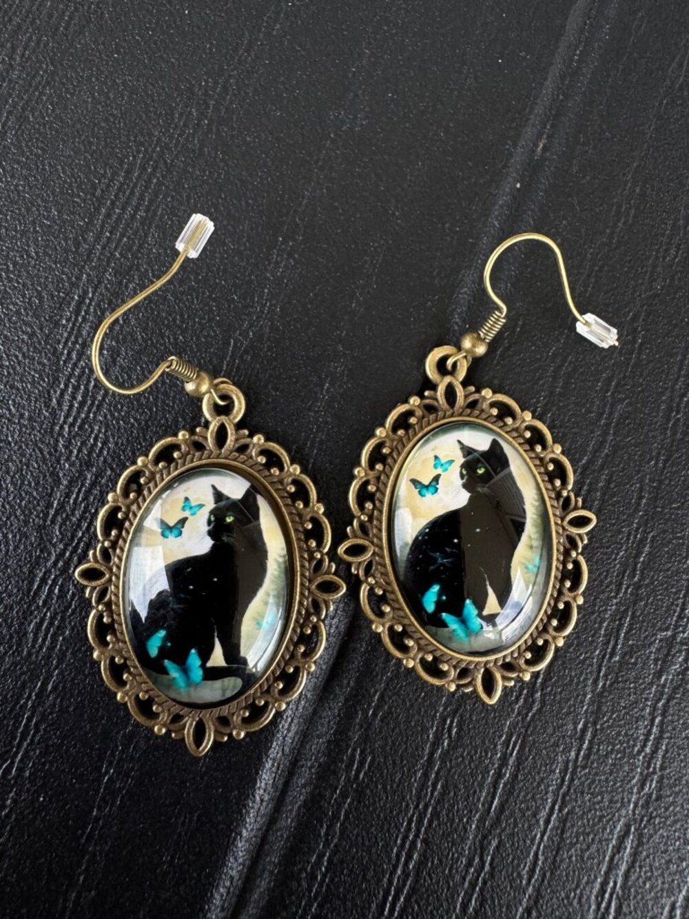 Midnight Meow Earrings